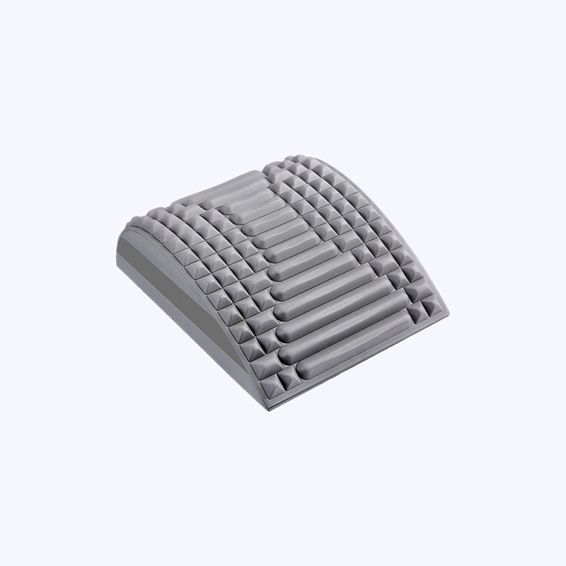 Pyramid Acupressure Back Stretcher - curved EVA and TPE foam stretcher with raised pyramid texture