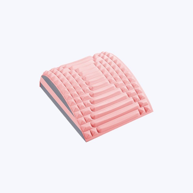 Pyramid Acupressure Back Stretcher - curved EVA and TPE foam stretcher with raised pyramid texture