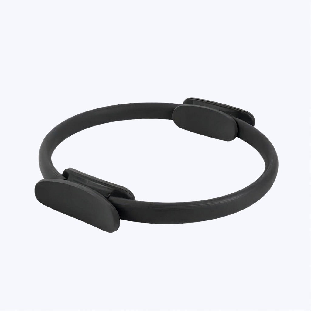Pilates Ring - fiberglass core ring with foam padded handles for resistance training