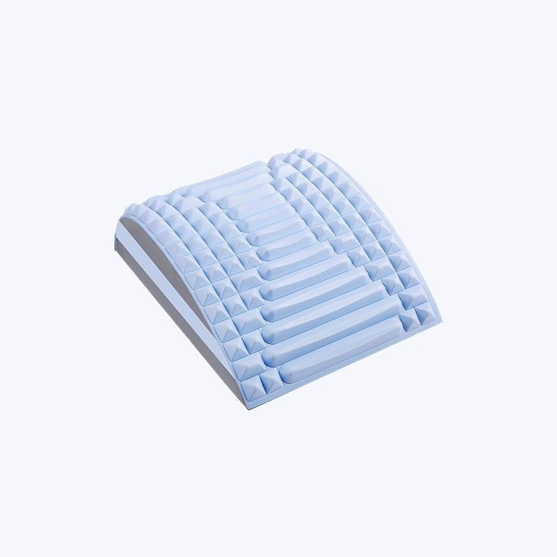 Pyramid Acupressure Back Stretcher - curved EVA and TPE foam stretcher with raised pyramid texture