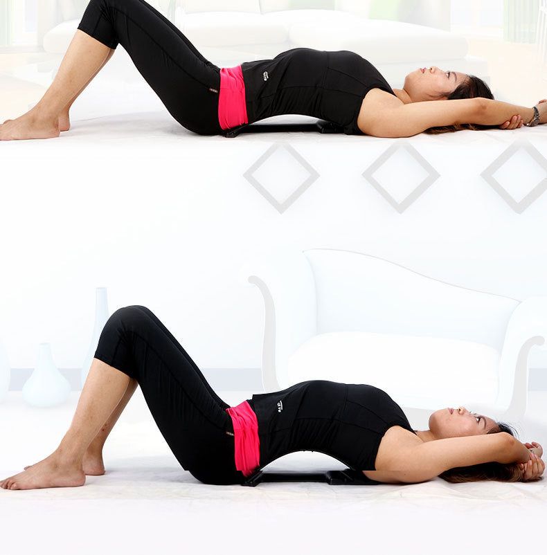 Acupoint Back Stretcher - curved stretcher with 18 acupoint points and adjustable levels